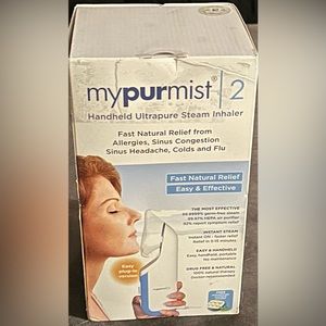 mypurmist | Other | New In Box Mypurmist Ultrapure Steam Inhaler | Poshmark
